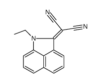 2-(1-ethylbenzo[cd]indol-2-ylidene)propanedinitrile Structure