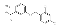 METHYL 3-[(2,4-DICHLOROBENZYL)OXY]BENZENECARBOXYLATE structure