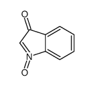 1-oxidoindol-1-ium-3-one结构式