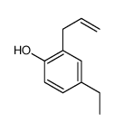 4-ethyl-2-prop-2-enylphenol结构式