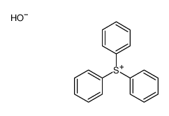 Triphenylsulfonium hydroxide structure