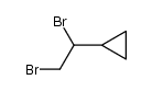 1',2'-Dibromethylcyclopropan结构式