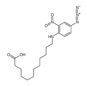 12-(4-azido-2-nitroanilino)dodecanoic acid结构式