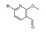 6-溴-2-甲氧基-吡啶-3-甲醛结构式