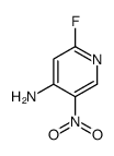 4-Amino-2-fluoro-5-nitropyridine Structure