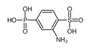 2-amino-4-phosphonobenzenesulfonic acid Structure