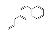 ((Z)-3-Methylene-hexa-1,5-dienyl)-benzene Structure