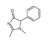 2,3-dimethyl-4-phenyl-4H-imidazol-5-one结构式