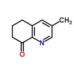 3-methyl-6,7-dihydroquinolin-8(5H)-one结构式