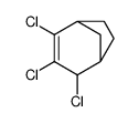 2,3,4-trichlorobicyclo[3.2.1]oct-3-ene结构式