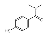 N,N-dimethyl-4-sulfanylbenzamide Structure