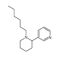 1-hexyl-1,2,3,4,5,6-hexahydro-[2,3']bipyridinyl Structure