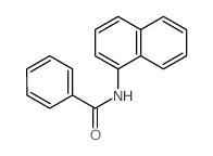 Benzamide,N-1-naphthalenyl- Structure