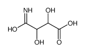 4-amino-2,3-dihydroxy-4-oxobutanoic acid Structure