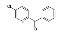 (5-chloropyridin-2-yl)-phenylmethanone结构式