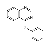 Quinazoline, 4-(phenylthio)- picture