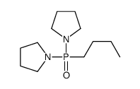 1-[butyl(pyrrolidin-1-yl)phosphoryl]pyrrolidine Structure