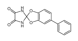 5-phenylspiro[1,3-benzodioxole-2,2'-imidazolidine]-4',5'-dione Structure