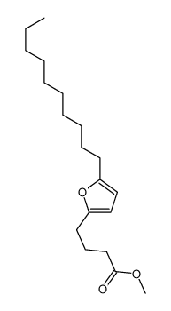 methyl 4-(5-decylfuran-2-yl)butanoate结构式