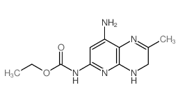 Carbamic acid,(8-amino-3,4-dihydro-2-methylpyrido[2,3-b]pyrazin-6-yl)-, ethyl ester (9CI) picture