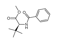 L-VALINE, N-BENZOYL-3-METHYL-, METHYL ESTER结构式