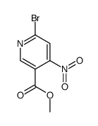 methyl 6-bromo-4-nitropyridine-3-carboxylate Structure