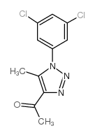 1-[1-(3,5-dichlorophenyl)-5-methyltriazol-4-yl]ethanone Structure