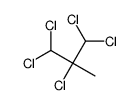 1,1,2,3,3-pentachloro-2-methylpropane Structure