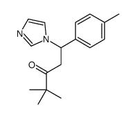1-imidazol-1-yl-4,4-dimethyl-1-(4-methylphenyl)pentan-3-one Structure