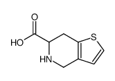 4,5,6,7-tetrahydrothieno[3,2-c]pyridine-6-carboxylic acid Structure