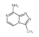 9-methyl-1,4,7,8-tetrazabicyclo[4.3.0]nona-2,4,6,8-tetraen-5-amine结构式