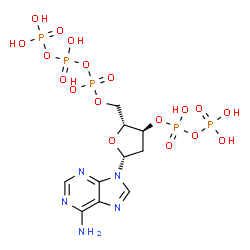 deoxyadenosine-5'-tri-3'-diphosphate结构式