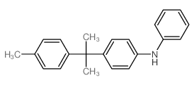 Benzenamine, 4-[1-methyl-1-(4-methylphenyl)ethyl]-N-phenyl- picture