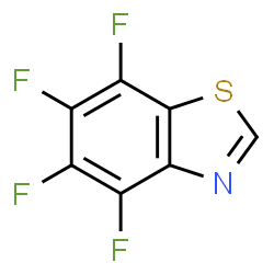 Benzothiazole, 4,5,6,7-tetrafluoro- (9CI)结构式