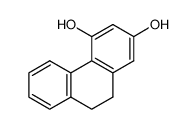 2,4-dihydroxy-9,10-dihydro-phenanthrene结构式