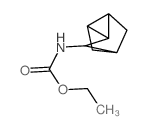 3-Nortricyclenecarbamic acid, ethyl ester Structure