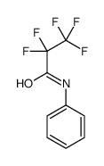2,2,3,3,3-pentafluoro-N-phenylpropanamide Structure