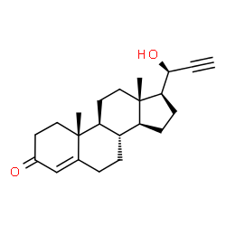 17 beta-((1R)-1-hydroxy-2-propynyl)androst-4-en-3-one picture
