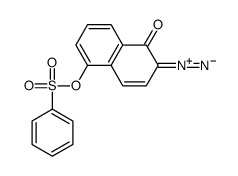 5-(benzenesulfonyloxy)-2-diazonionaphthalen-1-olate Structure