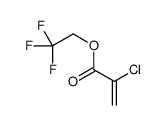 2,2,2-trifluoroethyl 2-chloroacrylate Structure