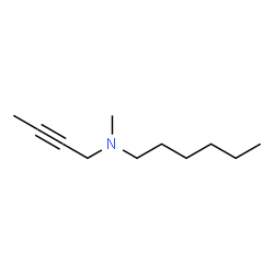 1-Hexanamine,N-2-butynyl-N-methyl-(9CI) Structure