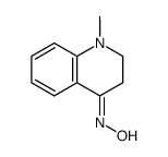 1-methyl-2,3-dihydroquinolin-4(1H)-one oxime Structure