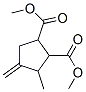 3-Methyl-4-methylene-1,2-cyclopentanedicarboxylic acid dimethyl ester结构式