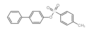 [1,1'-Biphenyl]-4-ol,4-(4-methylbenzenesulfonate) picture