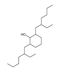 2,6-bis(2-ethylhexyl)cyclohexan-1-ol Structure