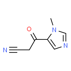 1H-Imidazole-5-propanenitrile,1-methyl-beta-oxo-(9CI) picture