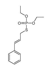 O,O-diethylS-(3-phenylallyl) phosphorothioate Structure