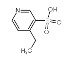 4-Ethylpyridine-3-sulfonic acid structure