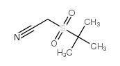 2-tert-butylsulfonylacetonitrile Structure