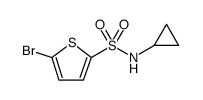 5-Bromo-thiophene-2-sulfonic acid cyclopropylamide picture